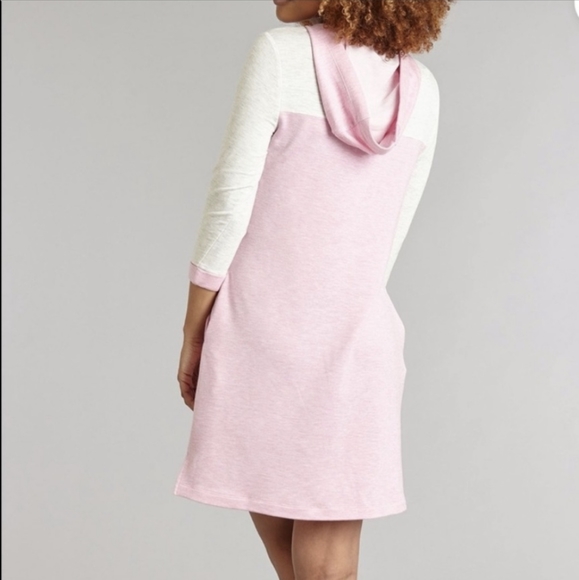 Quarter Zip Popover Dress - Picture 2 of 5